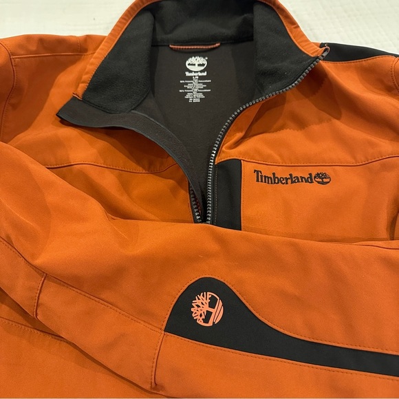 Timberland Men's Orange and Black Performance Jacket - Picture 4 of 4